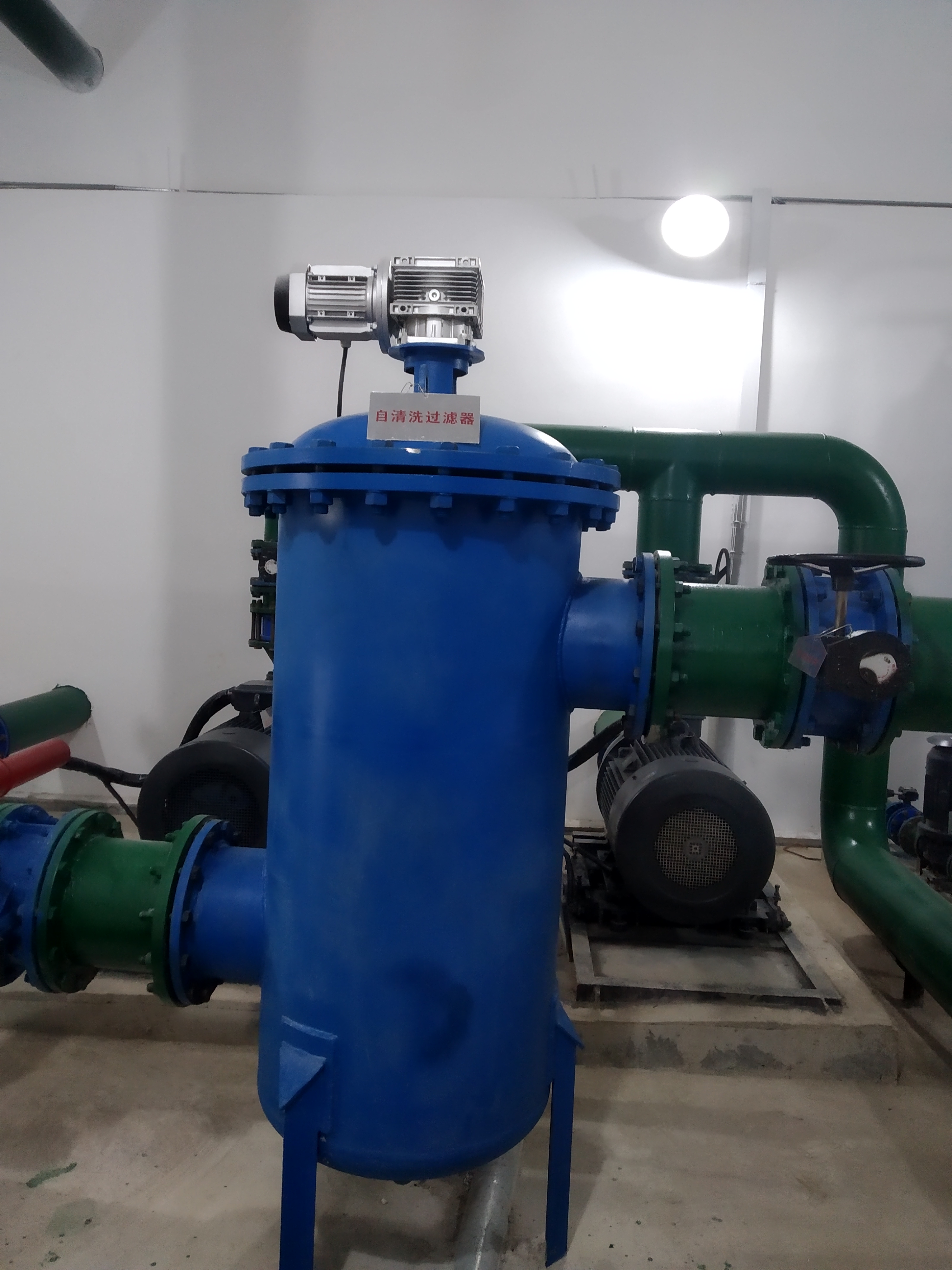 全自动反洗立式自清洗过滤器