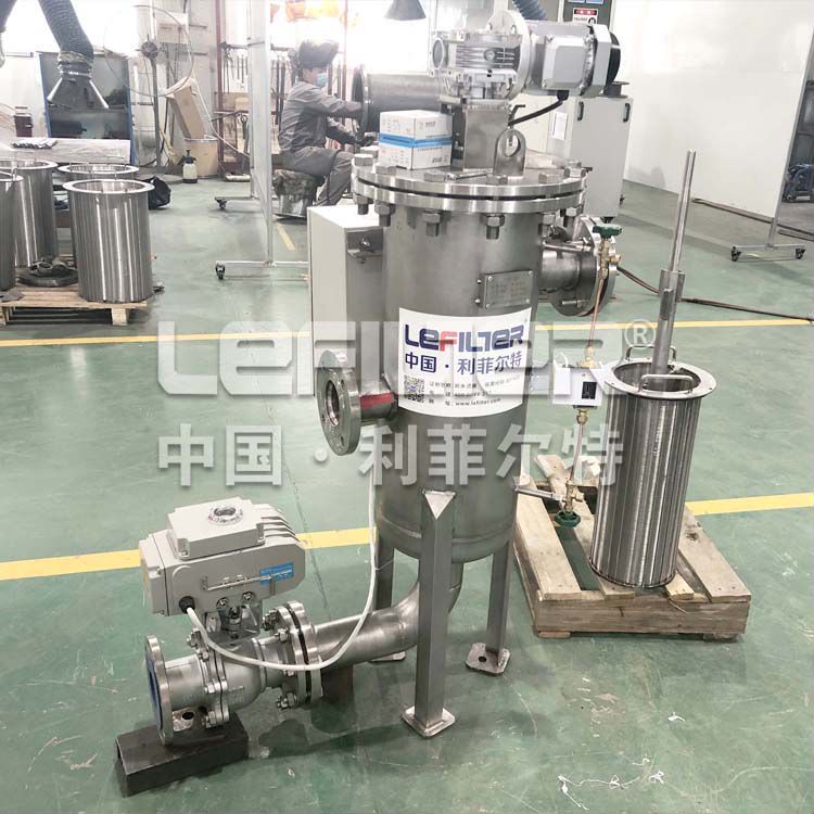 塑料制造废水处理刷式自清洗过滤器