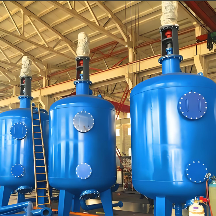 立式多级核桃壳过滤器